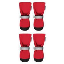 CAN POOCH SOFT SHIELD BOOTS RED 1