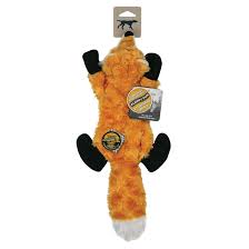 TTAILS STUFFLESS FOX W/SQUEAKER 16"