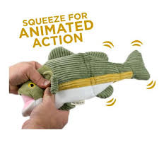 Tall Tails Plush Big Fish Bass Animated (14")