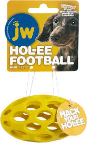 JW Pet Hol-ee Football Dog Toy - Mini