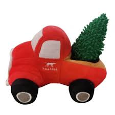 Tall Tails Plush Red Truck With Tree (8")