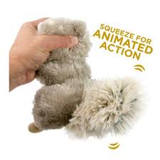 Tall Tails Plush Squirrel Animated Tan (9")