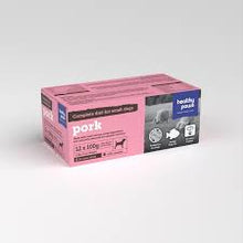 Healthy Paws Pork Complete (12x100g)