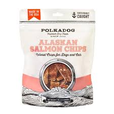 POLKADOG ALASKAN SALMON CHIPS 4OZ