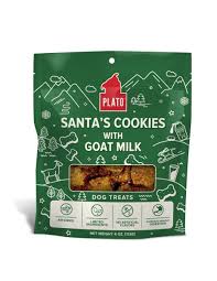 PLATO XMAS GOAT MILK COOKIES 4OZ