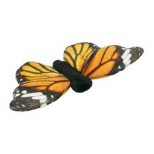 Tall Tails Plush Monarch With Squeaker (6")