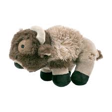 Tall Tails Plush Buffalo With Squeaker (9")