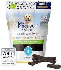 PLAQUEOFF DENTAL BONES VEGGIE 482G