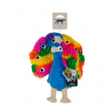 Tall Tails Plush Peacock With Squeaker (10")