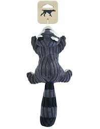 Tall Tails Plush Raccoon W/Squeaker 12"