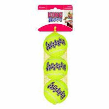 Kong Air Squeak Tennis Balls (Med - 3Pk)