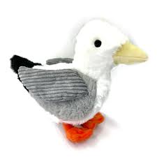 Tall Tails Plush Seagull Animated Gray 9"
