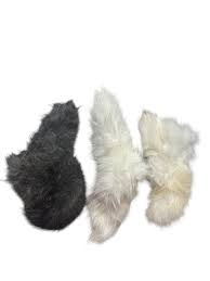 Grand Valley Quail Pet Rabbit Tail With Fur (1pc)