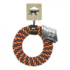 Tall Tails Braided Ring Orange 6"