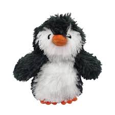 Tall Tails Real Feel Fluffy Penquin 8"