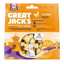 Great Jack's Freeze Dried Raw Cat Treats - Chicken 85g