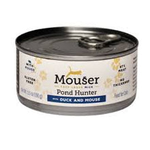 Mouser Pond Hunter Wet Cat Food Duck & Mouse - 5.5oz