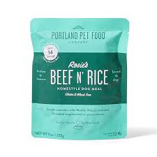 PORTLAND GF BEEF N RICE DOG 9OZ