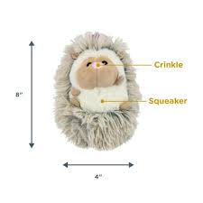 Tail Tails Real Feel Fluffy Hedgehog Tan 8"