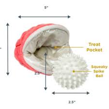 Tall Tails Plush Oyster With Pearl (6")
