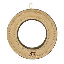 Tall Tails Leather Ring Natural 7"