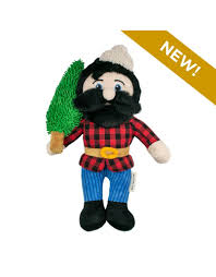 Tall Tails Plush Paul Bunyan With Squeaker (14")