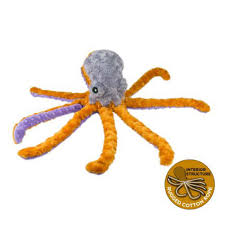 TTAILS PLUSH OCTOPUS W/SQUEAKER 20"