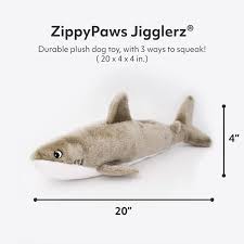 ZIPPY PAWS JIGGLERZ SHARK