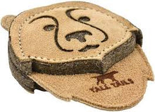 TTAILS LEATHER BEAR NATURAL 4"