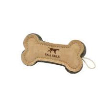 TTAILS LEATHER BONE NATURAL 6"