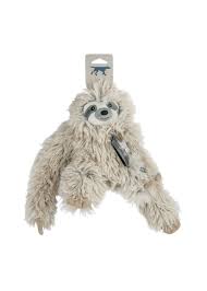 Tall Tails Plush Sloth With Squeaker (16")