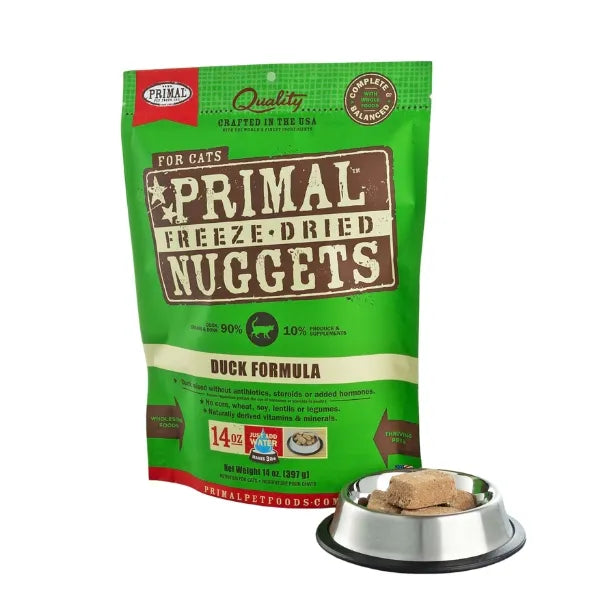 Primal Cat Freeze-Dried Duck Nuggets (5.5oz) - Tail Blazers Etobicoke
