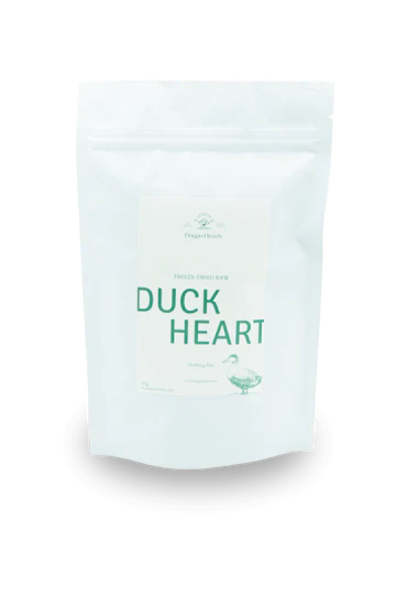 Doggo Hearts Freeze Dried Duck Hearts Small Bag (60g) - Tail Blazers Etobicoke