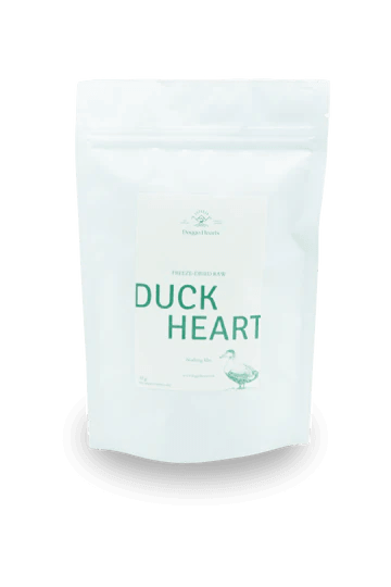 Doggo Hearts Freeze Dried Duck Hearts Small Bag (60g) - Tail Blazers Etobicoke