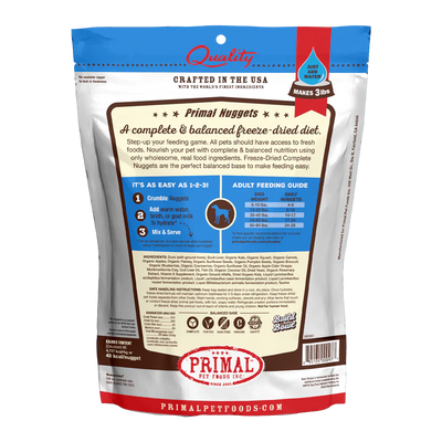 Primal Dog Freeze-Dried Duck Nuggets (5.5oz) - Tail Blazers Etobicoke