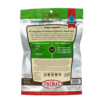 Primal Cat Freeze-Dried Duck Nuggets (5.5oz) - Tail Blazers Etobicoke