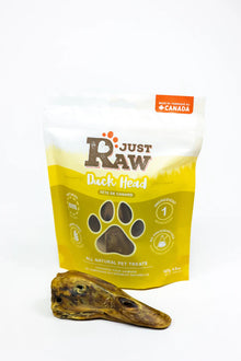 Just Raw Dehydrated Duck Heads (125g)