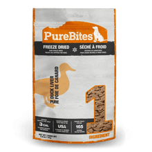 PureBites Freeze-Dried Duck Liver Treat (74g) - Tail Blazers Etobicoke