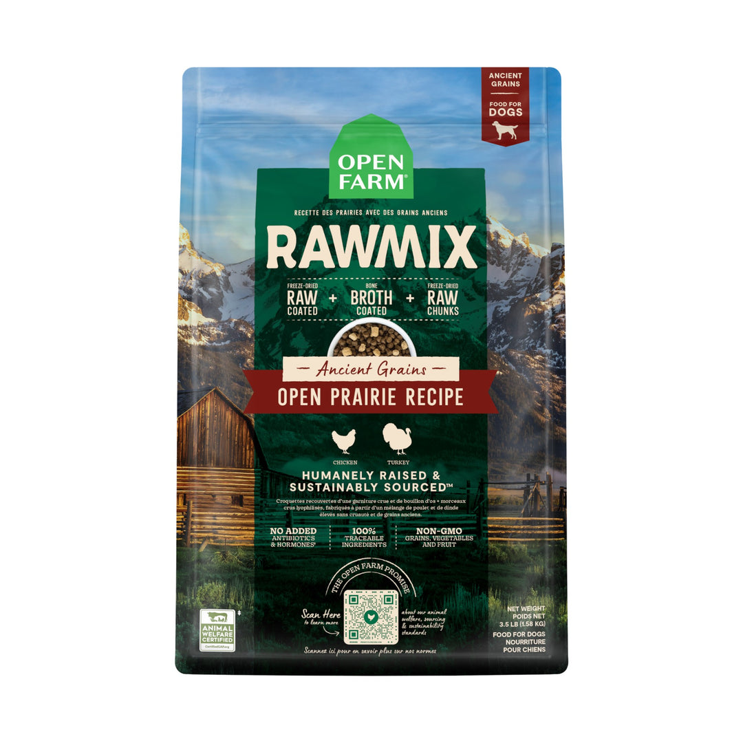 Open Farm Rawmix Open Prairie Ancient Grains Dog (20lb)