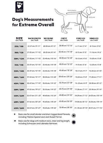 HURTTA EXTREME OVERALL DK GRY 14M - Tail Blazers Etobicoke