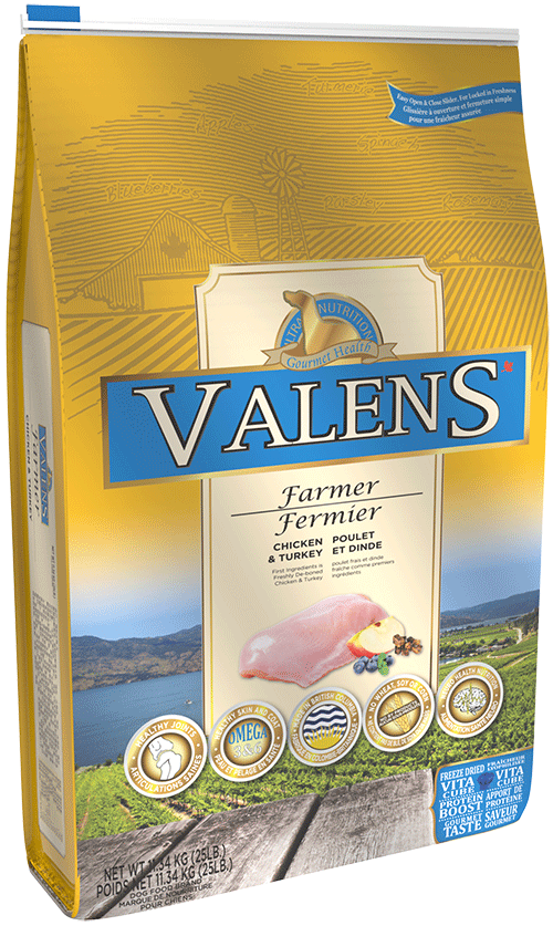 Valens Dog Chicken/Turkey (25 lb) - Tail Blazers Etobicoke