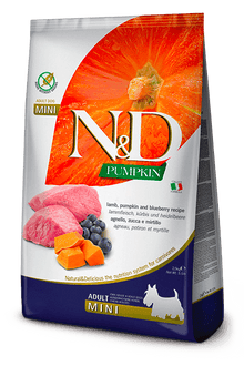 Farmina Pumpkin Lamb/Blueberry Dog Mini (2.5kg) - Tail Blazers Etobicoke