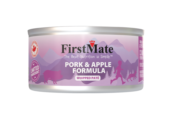 FirstMate Canned Cat Food Pork & Apple 3.2OZ