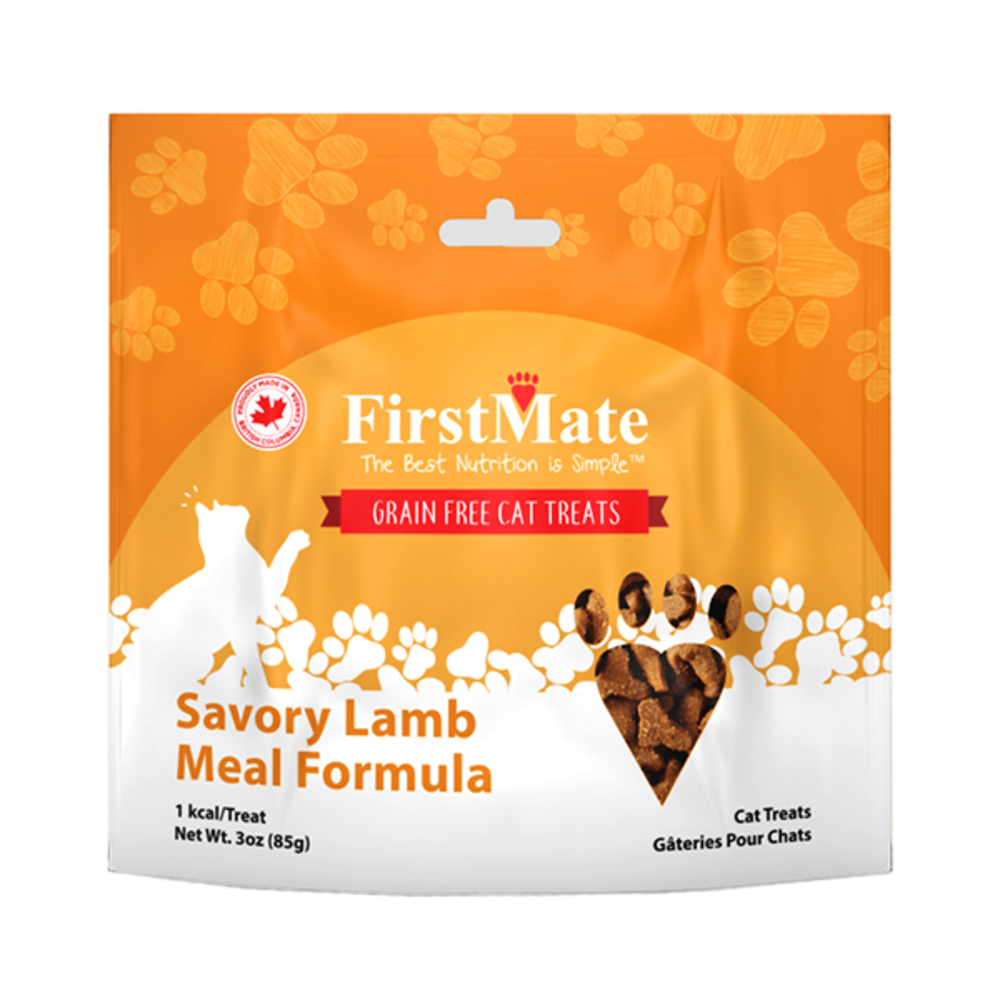FirstMate Cat Treats Savory Lamb (3oz)