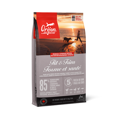 Orijen Fit & Trim Dog Food (11.4kg) - Tail Blazers Etobicoke