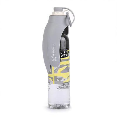 BRB Pets Hydrosmart Flex Grey Reusable Water Bottle Bowl - Tail Blazers Etobicoke