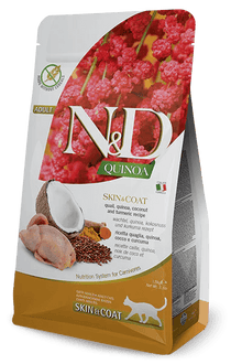 Farmina Quinoa Skin & Coat Quail Cat (1.5kg)