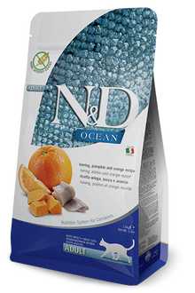 Farmina Ocean Herring/Pumpkin/Orange Cat (1.5kg)