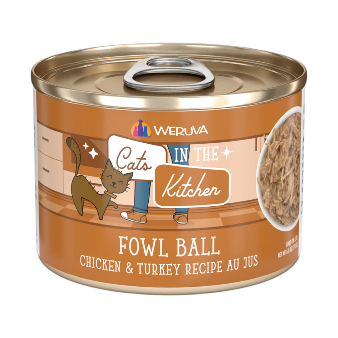 Weruva Cats In The Kitchen - Fowl Ball (6oz)