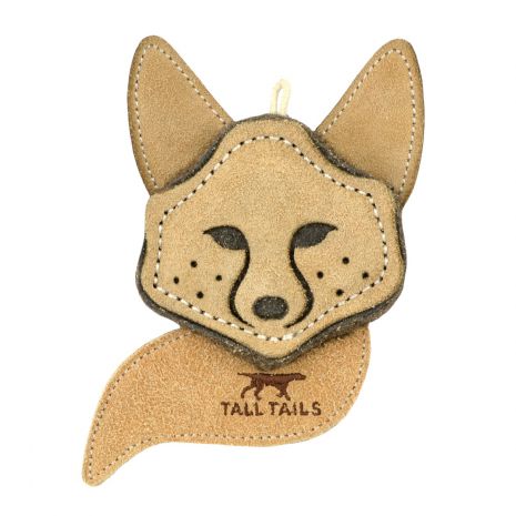 Tall Tails Leather Fox Natural 4"